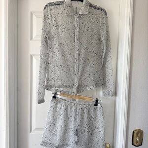 Fashion Nova - Playa Vista Crochet Cover Up (Top and Bottom)